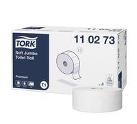 Tork Jumbo 110273 Papel higiénico de 2 capas | 6 rollos | Tork T1