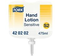 Tork Loción Hidratante para Manos Sensitive Líquida S2, Sin Perfume, 475 ml, 420202