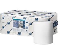Tork Lote de 6 rollos maxi papel de essuyage réflex de dévidage central hoja a hoja 114 m 1 pli blanco