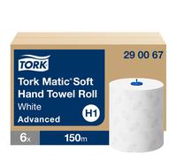 Tork Matic® 290067 Rollo de papel de 2 capas | 6 rollos | Tork H1