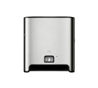 Tork Matic 460001 - Dispensador de rollos de toallas de mano con sensor de intuición, dispensación única, color acero