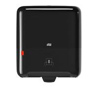 Tork Matic 551008, Dispensador de toallas de papel H1, dispensación única con indicador de nivel de recarga, negro