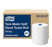 Tork Matic Blanco - Toalla de papel (210 mm, 150 m, 19 cm, 1,31 kg, 388 mm, 588 mm)