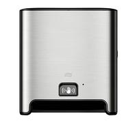 Tork Matic Hand Towel Roll Dispenser with Intuition Sensor, Stainless Steel, Image, H1, One-at-a-Time Dispensing - 461202