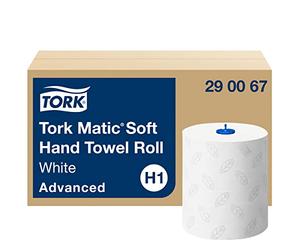 Tork Matic Toalla de papel (210 mm, 150 m, 19 cm) Blanco | T1, 31 kg, 388 mm, 588 mm