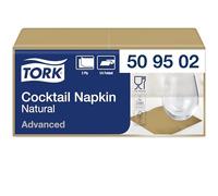 Tork naturaleza con símbolo medioambiental preimpreso, Servilleta de cóctel, 8 x 200 servilletas, 509502