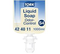 Tork Odor-Control Jabón Líquido para el Lavado de Manos, 1000ml, 424011
