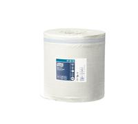 Tork 473242 Papel de secado Reflex/Advanced / 1 capa/Paños de limpieza compatibles con el sistema M4 / 6 bobinas x 300 m de largo/color blanco