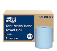 Tork Rollo de toallas de mano Matic 290068 – 150 m Azul – Pack de 6