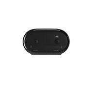 Tork SmartOne los mini doble rollo dispensadores de papel higiénico, Negro, 682008