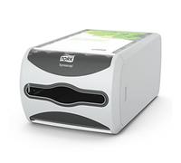 Tork Xpressnap 272513 Dispensador de servilletas para mostrador / Ideal para restaurantes / Compatible con el sistema N4 / Gris claro