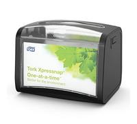 Tork Xpressnap 272611 Dispensador de servilletas de sobremesa/Ideal para restaurantes/Compatible con el sistema N4 / Negro