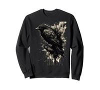 Tormenta de Tinta Cuervo Silencio Antes de la Caw Sudadera