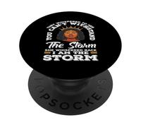 Tormenta del Mes de la Historia Negra Motivacional PopSockets PopGrip Adhesivo