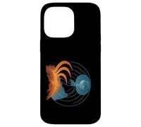Tormenta Solar Tierra Magnetosfera Radio Carcasa para iPhone 14 Pro Max