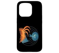 Tormenta Solar Tierra Magnetosfera Radio Carcasa para iPhone 15 Pro