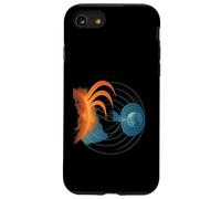 Tormenta Solar Tierra Magnetosfera Radio Carcasa para iPhone SE (2020) / 7 / 8