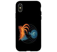 Tormenta Solar Tierra Magnetosfera Radio Carcasa para iPhone X/XS