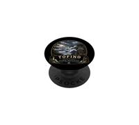 Tormenta Tofino Viendo la Isla de Vancouver Canadá PopSockets PopGrip Adhesivo