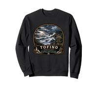 Tormenta Tofino Viendo la Isla de Vancouver Canadá Sudadera