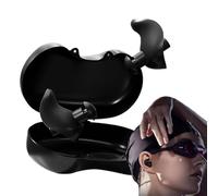 Tormentas para la oreja, tapones para los oídos de nadadores | Paquete de 2 pálbos para la oreja de silicona de nadadores - Tapones de oreja de ducha reutilizables, tapones para la oreja de surf, auri