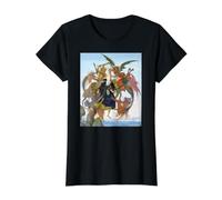 Tormento de San Antonio Pintura por Miguel Ángel 1488 Camiseta gráfica económica, Mujer, Negro, XS