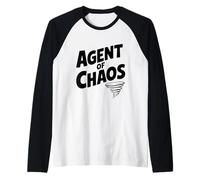 Tornado Agente del Caos Camiseta Manga Raglan
