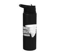 Tornado Chaser En Entrenamiento Divertido Meteorólogo Storm Chaser Stainless Steel Insulated Water Bottle