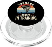 Tornado Chaser en tormenta meteorológica de Entrenamiento PopSockets PopGrip para MagSafe
