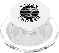Tornado Chaser Meteorólogo Meteorología Persecución de tormentas PopSockets PopGrip para MagSafe