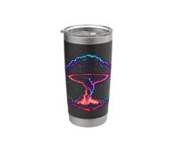 Tornado Chaser Tormenta Fenómenos Meteorológicos Huracanes Vaso térmico de acero inoxidable de doble pared