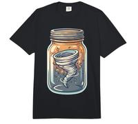 Tornado En Un Tarro Tormenta Meteorología Meteorología Arte Caprichoso Comfort Colors Adult Heavyweight T-Shirt