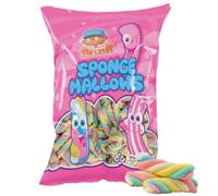 TORNADO Esponjitas Multicolor 6,5 g | Formato Bolsa 125 Unidades - Sin Gluten, Sin Lactosa, 0% Grasa