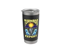 Tornado Expert - Perseguidor de tormentas Vaso térmico de acero inoxidable de doble pared