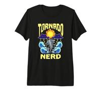 Tornado Nerd Meteorólogo Experto en tormentas Tornado Chaser Camiseta Premium