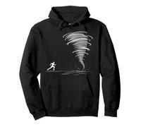 Tornado Runner Storm Persiguiendo fenómenos meteorológicos Meteorología Sudadera con Capucha