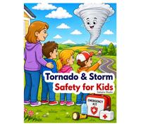 Tornado & Storm Safety for Kids: A Coloring and Activity Book About Tornado Safety, Storm Preparedness, Emergency Kits, Safe Shelters, Weather Alerts, ... for Ages 3-9 (Smart Kids Safety Series)