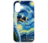 Tornado, tormenta Persiguiendo la Noche Estrellada de Van Gogh Carcasa para iPhone 16