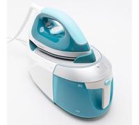 Tornado TSS-2400D Centrale VAPEUR 2400W, RÉSERVOIR 1,8L, Semelle CÉRAMIQUE, DÉBIT VAPEUR 280G/MIN, Turquoise/Blanc