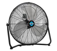 Tornado Ventilador de piso industrial de alta velocidad de 20 pulgadas, potente ventilador de metal de 3 velocidades con inclinación de 120°, ideal para uso industrial, comercial y doméstico, cable de