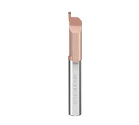 Torneado de orificios pequeños, Cortador de ranurado y mandrinado orificios pequeños Torno CNC carburo tungsteno MFR 0,7-1,5