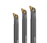 Torneado de roscas internas 1 unidad SDQCR SDQCL S12M/S16Q/S20R/S25S portaherramientas de torneado interno insertos de carburo DCMT(S08K-SDQCR07)