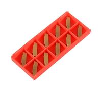 Torneado y ranurado de plaquitas metálicas para torno Inserciones de carburo de 10pcs MGMN300-M for herramientas de torneado y ranurado de torno CNC 30 * 5 * 3 mm