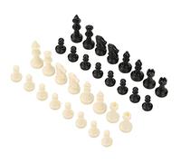 Torneo de Reemplazo de Piezas de Ajedrez Estándar Internacional de 32 Piezas de Ajedrez en y Negro