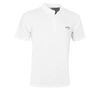Callaway Apparel UK SS Tournament Po Camisa de Polo, Blanco Brillante, M para Hombre