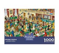 Torneo Internacional de Ajedrez Puzzle De Madera Impermeable Puzzles De 1000 Piezas Regalos para Adultos Imposible Rompecabezas Decoración del Hogar