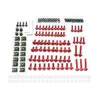 Tornillo Accesorios Kit Completo De Tornillos Carenado, Carrocería Motocicleta, Clips, Pernos Cubierta Tuercas para BMW GS 1200 F650GS F700GS F 650 700 F650 F700gs F850gs(Rosso)