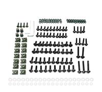 Tornillo Accesorios Kit Completo De Tornillos Carenado, Carrocería Motocicleta, Clips, Pernos Cubierta Tuercas para BMW GS 1200 F650GS F700GS F 650 700 F650 F700gs F850gs(Nero)