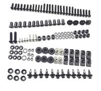 Tornillo Accesorios Kit Completo De Tornillos Carenado para Motocicleta para Yamaha YZF R1 2002 2003 02 03 Carrocería Clips Tuercas Pernos Cubierta(Nero)
