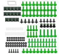 Tornillo Accesorios Kit Completo De Tornillos Y Pernos Carenado para Motocicleta para Suzuki DR DR-Z125 DR-Z125L DR-Z250 DRZ125 DRZ125L DRZ250 RMZ250 Clips Tuercas Cubierta(Vert)